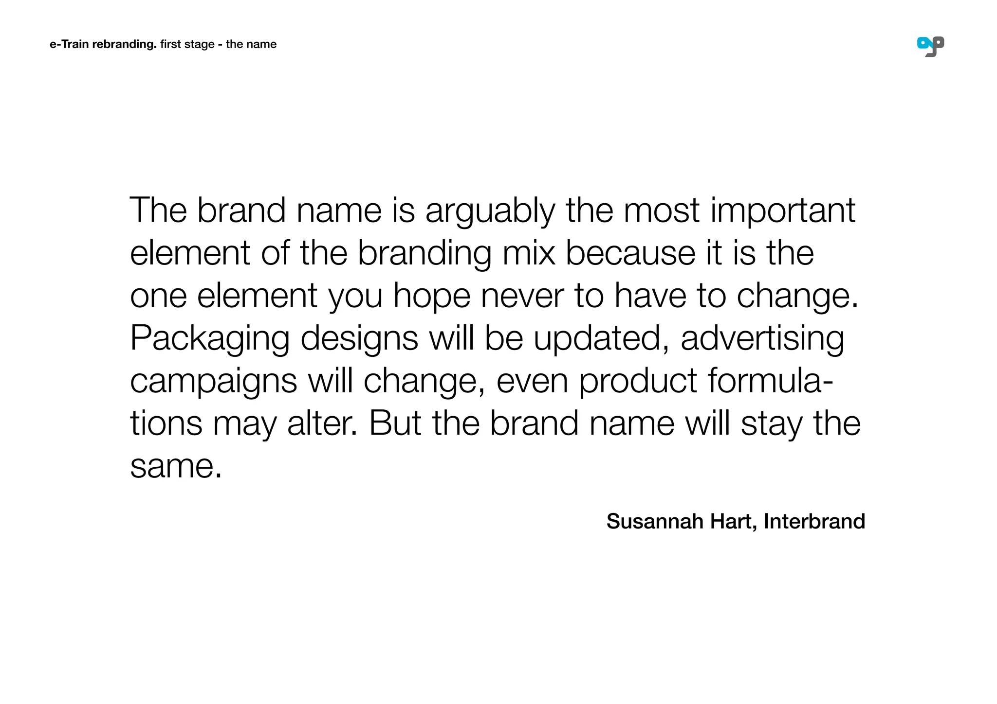 Brand Name Proposal