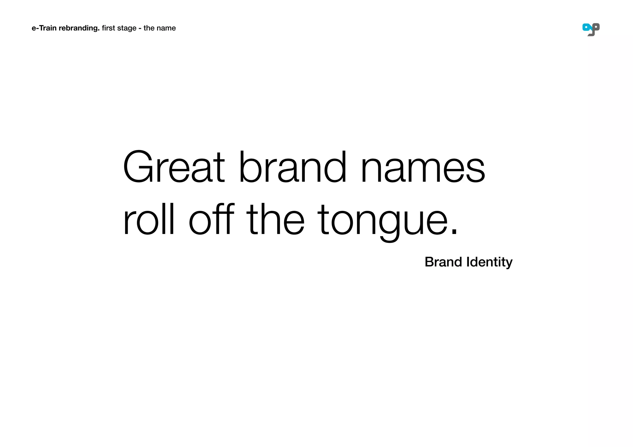 Brand Name Proposal