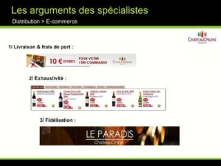 Détaillants consommation au domicile