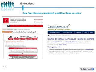 Formations plus ludiquesGain d’ArgentOptimisation du temps de travail du salarié/apprenantMaillon Marketing/ Commercialisation120