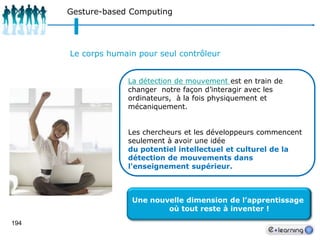 145EntreprisesLa complexité du e-learning ( contenus, technologie, services ,pilotage…) et la volonté d’externaliser favorisentl’émergence d’intégrateurs gérer  les compétencesAdopter la formation informelleFormation mixteÉvolution du périmètre des LMSPercée du modèle SaaSAccès self serviceImpliquer les managersAutomatiser l’administratifFefaur : l’offre professionnelle e-learning en France, conférence quel avenir pour les LMS: Vincent BELLIVEAU : DG de CORNERSTONE ON DEMAND