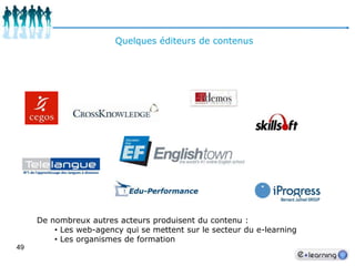 Les différentes offres e-learning45