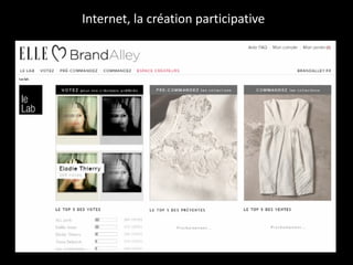 Internet, la création participative  