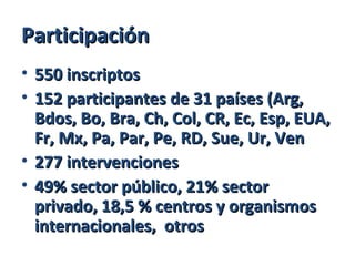 Consulta Electronica “TRANSFORMANDO EL CONOCIMIENTO AGROPECUARIO EN DESARROLLO CON INCLUSIÓN SOCIAL” 