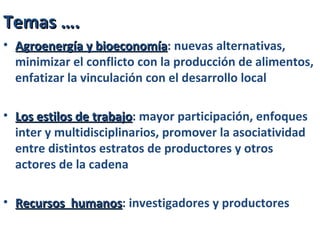Consulta Electronica “TRANSFORMANDO EL CONOCIMIENTO AGROPECUARIO EN DESARROLLO CON INCLUSIÓN SOCIAL” 