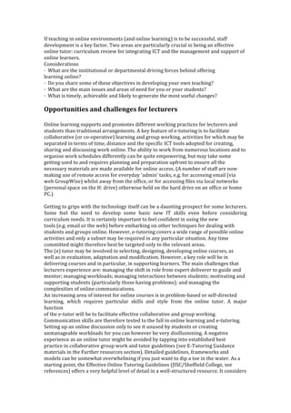 E tutoring | PDF