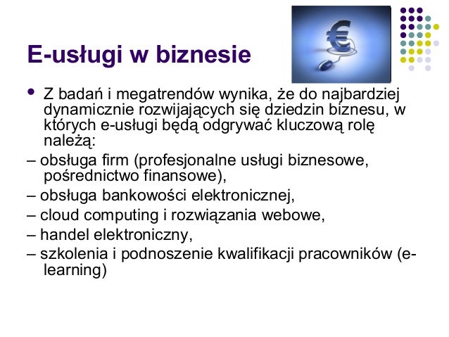 E usługi