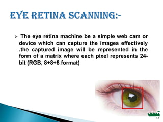 Matrix Eye Scanner E voting | PPTX