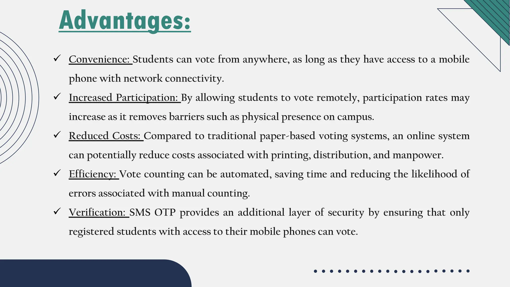 ONLINE Student E-Voting System using php and mysql .pptx
