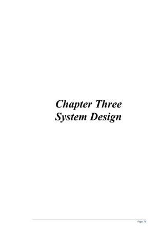 Chapter Three
System Design




                Page 76
 