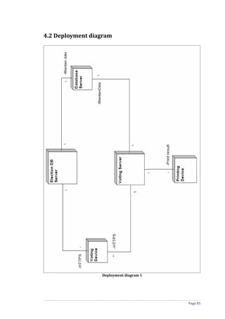 4.2 Deployment diagram




                  Deployment diagram 1




                                         Page 85
 