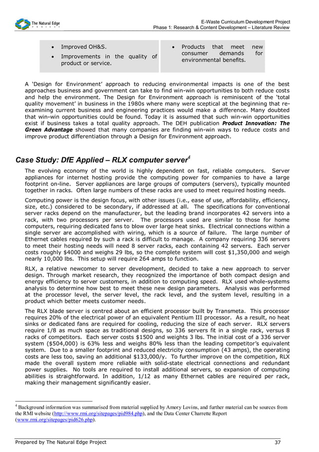 E waste literature review final