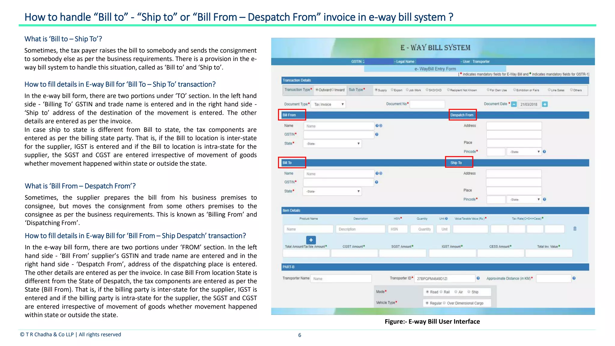 E Way Bill Form.pdf E way bill update | PDF