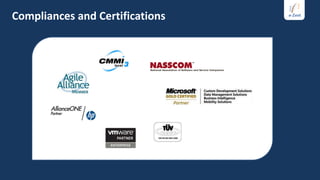 Compliances and Certifications
 
