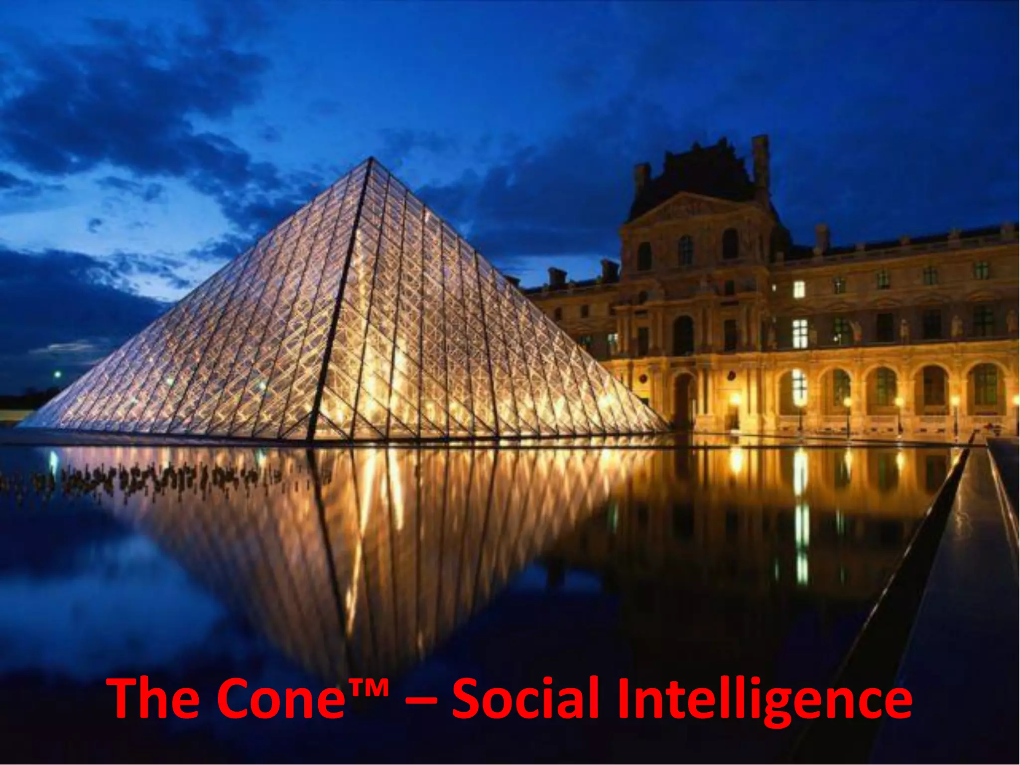 The Cone™‫‏‬– Social Intelligence
 