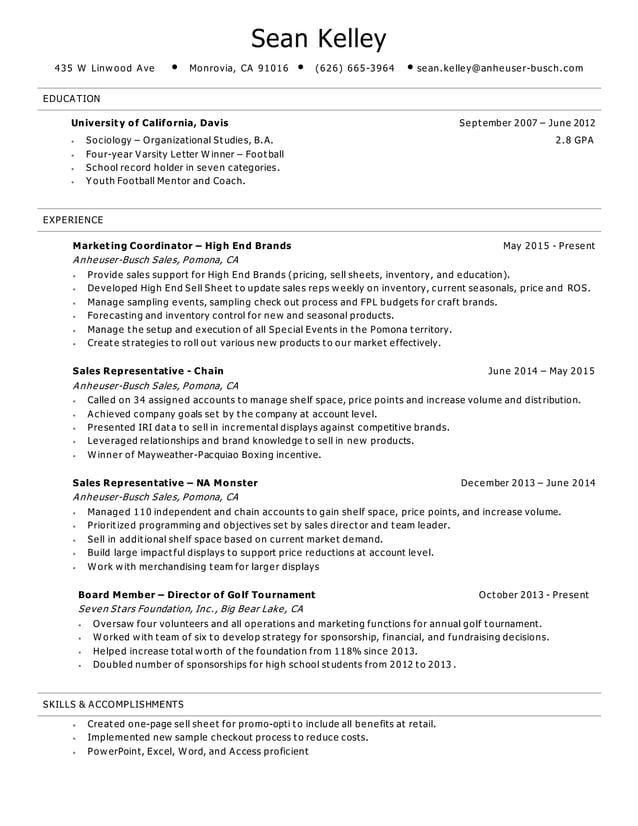 Sean Kelley Resume PDF - Sean Kelley Resume 1 638 