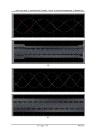 A latest Approach to Multifunctional Dynamic Voltage Restorers Implementation for Emergency...

(a)

(b)

www.irjes.com

35 | Page

 