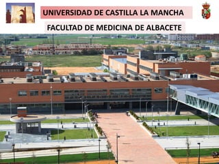 UNIVERSIDAD DE CASTILLA LA MANCHA
FACULTAD DE MEDICINA DE ALBACETE
 