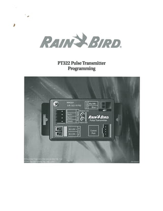 RainBird Pulse Transmitter