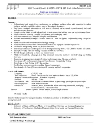 Bowen Gao resume 2016 (2) | DOCX
