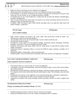 Bowen Gao resume 2016 (2) | DOCX