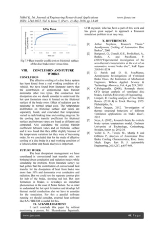 CFD Analysis Of Straight Ventilated Disc Brake | PDF