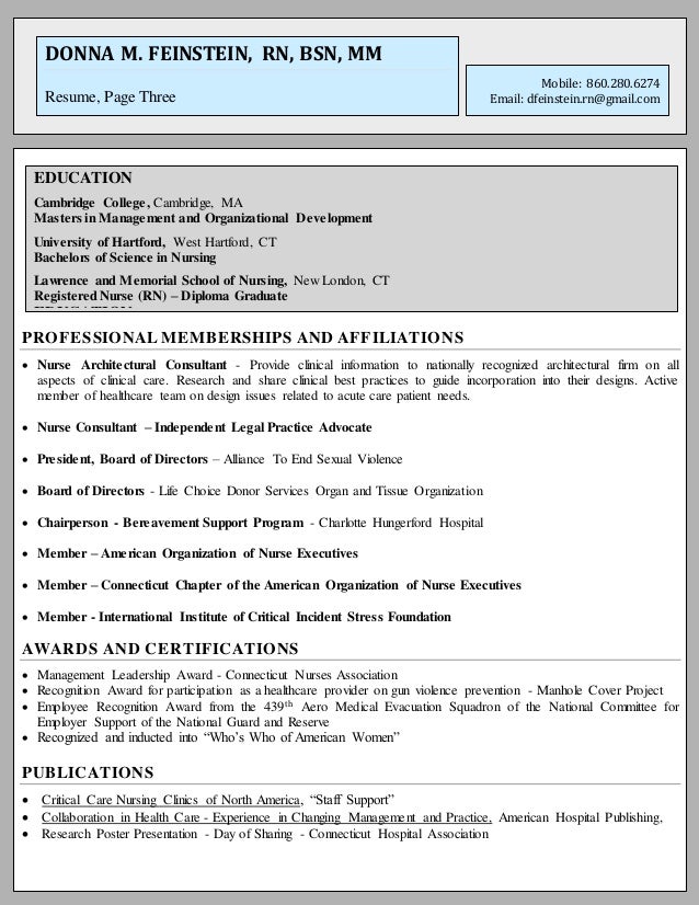 resume rn bsn