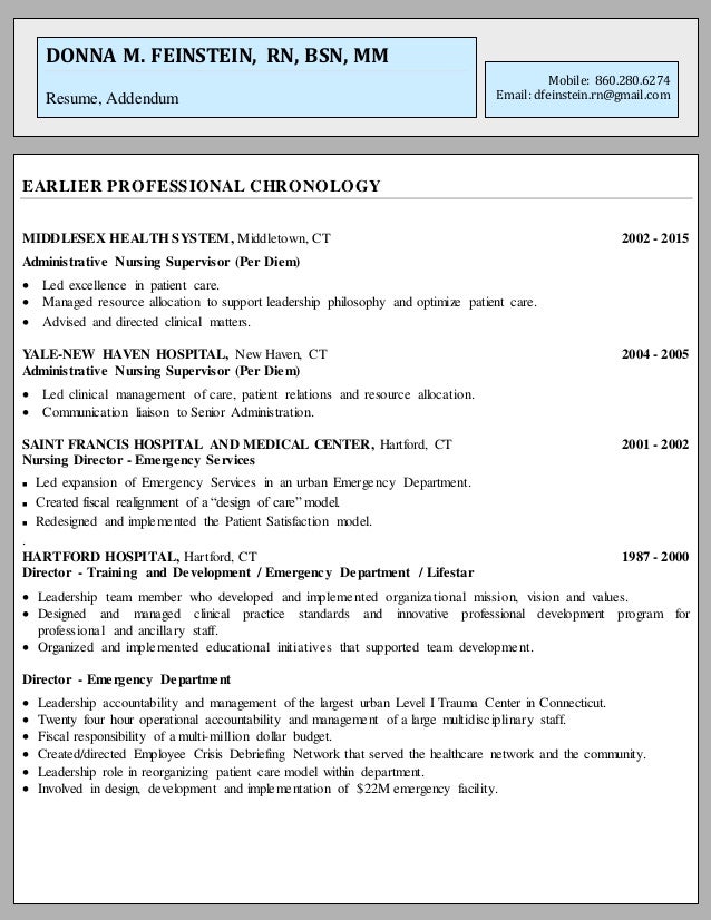 resume rn bsn