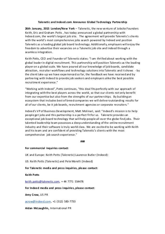 Talenetic Indeed Release Final