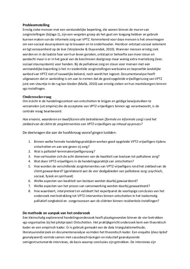 Master thesis kwantitatief onderzoek