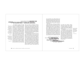 The emphasis on function and utility
as the principal considerations for design
had its roots in the Enlightenment and the
principles of rationality and individual-
ity that gave rise to modernity, the Indus-
trial Revolution, and the phenomenon of
mass production. Although he preceded
the modernists by a generation, economist
and social critic Thorstein Veblen presaged
the modernists’ love of machine-age preci-
sion and technology. In his 1899 work, The
Theory of the Leisure Class: An Economic
Study of Institutions, Veblen compared two
spoons—one hand-made of silver, the other
machine-made of aluminum or steel. He
argued that there was no substantive dif-
ference between them in terms of function;
nor in aesthetic terms, silver having no in-
trinsic qualities more beautiful than steel.
He decried the preference for the hand-
made silver spoon as a perverse “gratifica-
tion of our sense of costliness masquerad-
ing under the name of beauty,” a costliness
tied to the inefficiencies of manual produc-
tion and the relative scarcity of hand-made
objects.5
He refused to acknowledge any link be-
tween design, material, and making, or the user’s
response to the completed object. Rather, Veblen
poured contempt on the “exaltation of the defective,
of which John Ruskin and William Morris were such
eager spokesmen in their time [and] their propagan-
da of crudity and wasted effort.”6
His utter contempt
for the subjective, variable aspects of hand produc-
tion, and for craft’s insistence on intermixing con-
siderations of materials and manufacture, foreshad-
owed modernism’s hostility toward the subjectivity
and femininized qualities of craft.
Terry Smith pinpoints the moment in the 1920s
when modernity began to lose the “visual in the
service of the making hand,” when the visual order
began to move away from the relationship between
hand and eye that is essential to craft.7 Smith ana-
lyzes very clearly the way in which the components
of craft were delaminated by mass-production—the
task of making peeled away from the impulse to
make, and the consideration of material properties
separated from the design process. Mass-production
absorbed and atomized craft knowledge and skills,
and parceled out the isolated tasks to unskilled la-
bourers; craft was segregated from art and industrial
design, which claimed to better express symbolic
content, embodied in particular by modernism’s
stylized machine aesthetic.8
Mass-production and
mass-consumption came to define modernity, and
the purchase of mass-produced items became more
enjoyable than making for oneself.9
Under the mod-
ernist dispensation, hand-made objects lost their
social value, and as we began to lose the understand-
ing of how to make, we lost the ability to appreciate
the hand-made.
Smith notes that, as the forces of modernity
claimed exclusive right to the expressive and sym-
bolizing tasks formerly associated with craft, some
craftspeople took on the artist’s role, beginning to
embed “significant content”10
in their work. He ap-
pears to suggest that in so doing these practitioners
were co-opted, ceding to modern art practice the
right to establish a hierarchy and set value on per-
sonal aesthetic expression. This is one aspect of his
analysis with which I take exception. Significant con-
tent, in the form of personal or cultural narrative and
symbolism, have always been embedded in the de-
sign and materiality of craft objects, whether created
by a skilled maker in an atelier, or a dedicated ama-
teur working on a personal project after a day’s paid
work. Crafted objects serve a multitude of functional
and symbolic roles—religious, political,
social—and in the hours it takes to design
and fabricate a liturgical vessel, a tapestry,
or a scrimshaw pendant, the created object
is imbued with the aesthetic judgments of
its maker, as well as his or her accumulated
technical decisions.
In considering the effect of modernism
on craft, finally, we are faced with another
irony: that the functionalist emphasis on
truth in design is best exemplified in craft.
In the work of makers from Sam Maloof to
Albert Paley to Dale Chihuly, the structure
of the object is a key design element. The
working qualities of wood, steel, and glass
can be traced clearly in the finished object,
and the form of the chair, gate, or vessel
shows the designer/maker’s understand-
ing of how it will interact with the human
body, an interior space, or the built fabric of
an urban precinct.
MASS-PRODUCTION ABSORBED AND
OUT THE ISOLATED TASKS TO UNSKILLED LABOURERS.
ATOMIZED CRAFT KNOWLEDGE AND SKILLS, AND PARCELED
SIGNIFICANT CONTENT, IN
THE FORM OF PERSONAL OR
CULTURAL NARRATIVE
AND SYMBOLISM, HAVE
ALWAYS BEEN EMBEDDED IN
THE DESIGN AND MATERIALITY
OF CRAFT OBJECTS.
5
Thorstein Veblen,
The Theory of the
Leisure Class: An
Economic Study of
Institutions (New
York: MacMillan &
Co., 1905), excerpts
of 126–131, 159–
162, excerpted
in The Industrial
Design Reader, Ed.
Carma Gorman
(New York: Allworth
Press, 2003) 50.
6 Veblen: 51.
7
Terry Smith, “Craft,
Modernity and Post-
modernity,” Craft
and Contemporary
Theory, Sue Rowley,
Ed. (London: Allen
& Unwin, 1997)
19–20.
8
Smith: 20–21.
9
Terry Smith, “Craft,
Modernity and Post-
modernity,” Craft
and Contemporary
Theory, Sue Rowley,
Ed. (London: Allen
& Unwin, 1997)
18–19.
10
Smith: 22–23
LINE BREAK 51MAKING + UNMAKING: HOW CRAFT SURVIVED THE 20TH CENTURY50
 