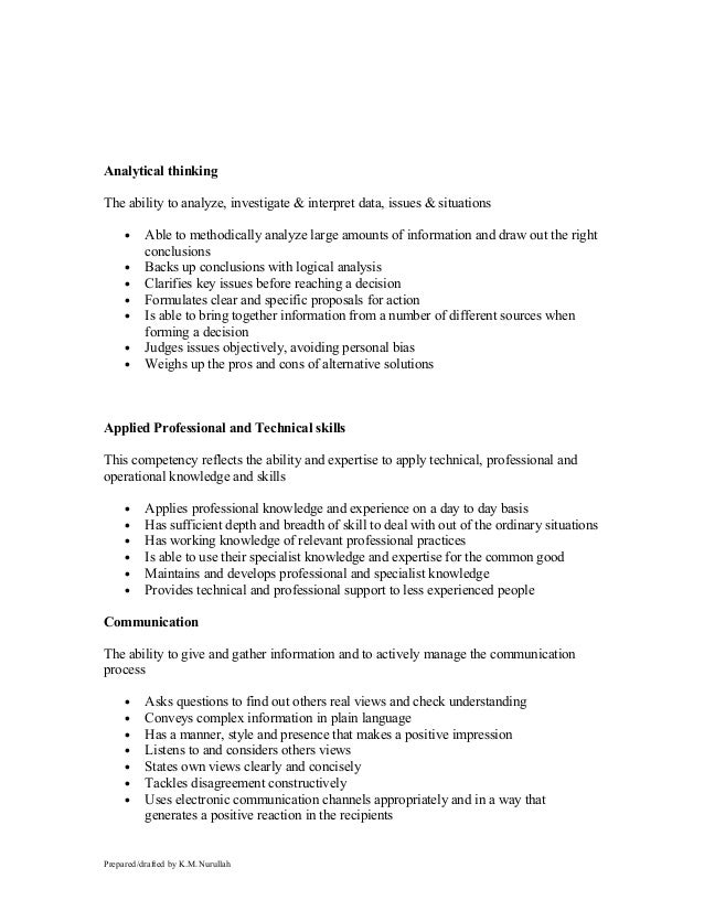 Adaptability and flexibility competency