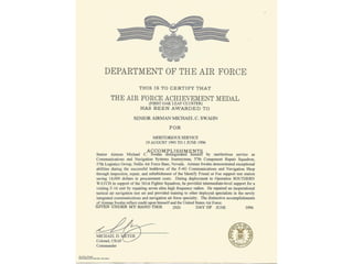 Avionics Technician Training Certificates_Nellis