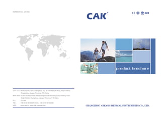 CAK Product Brochure