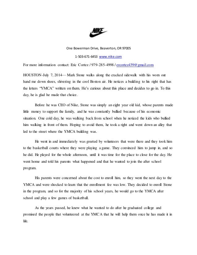 nike 1 bowerman drive