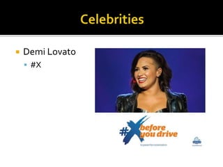  Demi Lovato
 #X
 