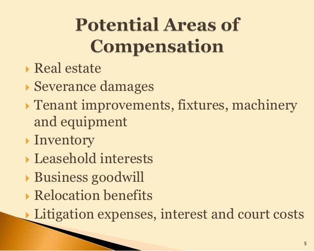 Principles Of Eminent Domain