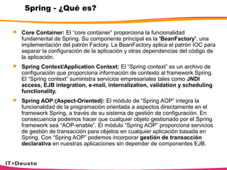 Spring Objeto spring | PPT