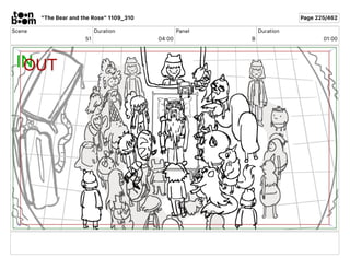 Scene
51
Duration
04 00
Panel
B
Duration
01 00
"The Bear and the Rose" 1109_310 Page 225/462
 