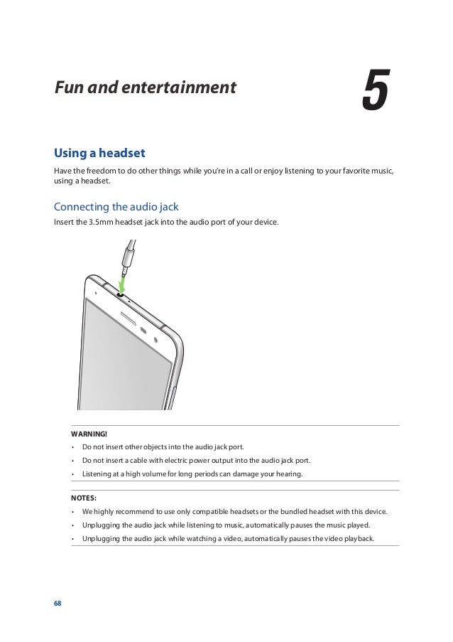 Asus zenfone 3 ZE552KL user manual