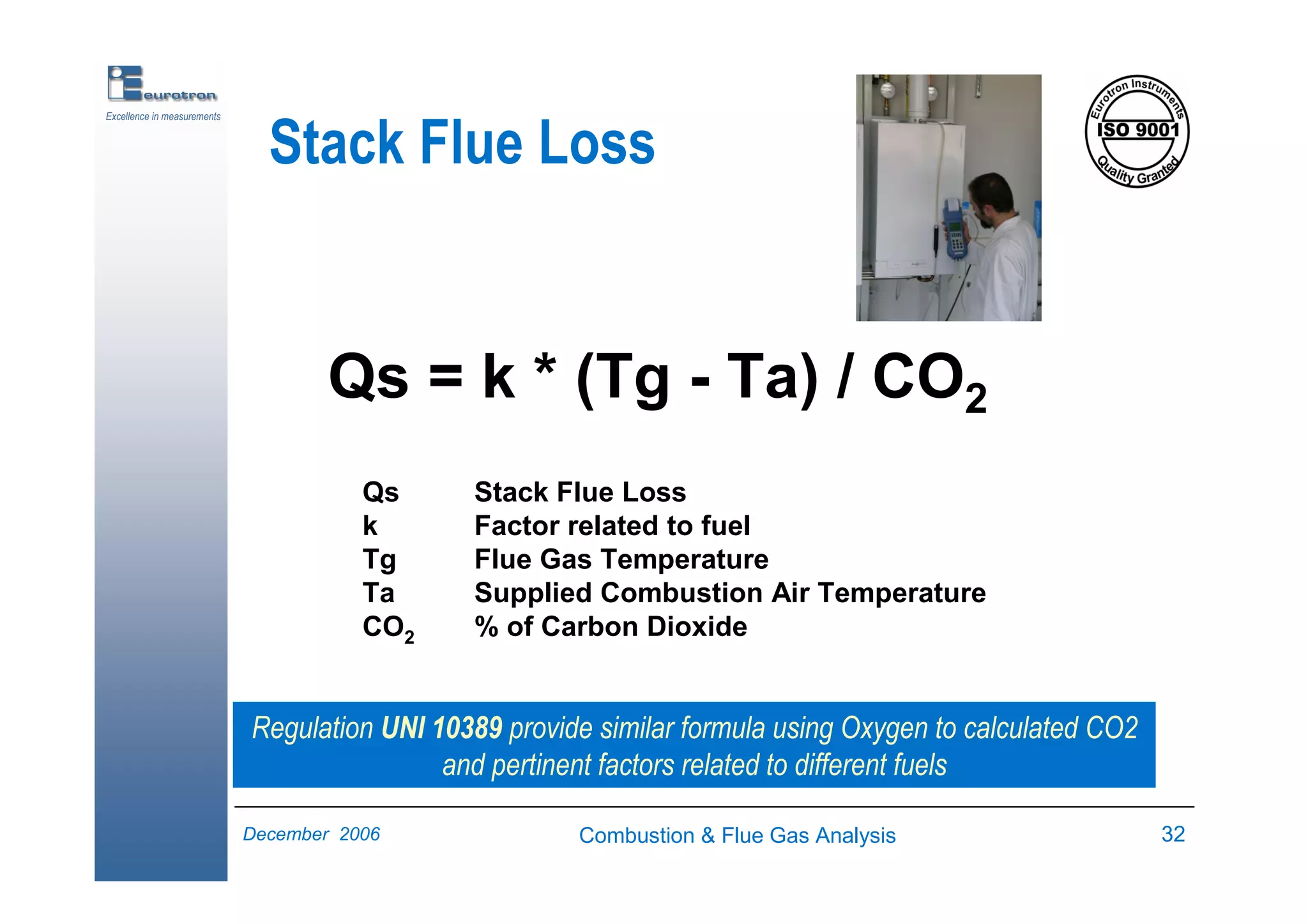 Combustion & Flue Gas Analysis | PDF