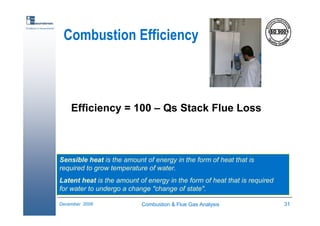 Combustion & Flue Gas Analysis | PDF