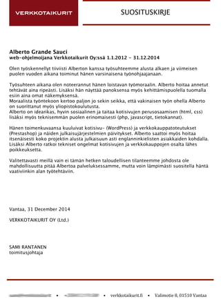 Suosituskirje PDF