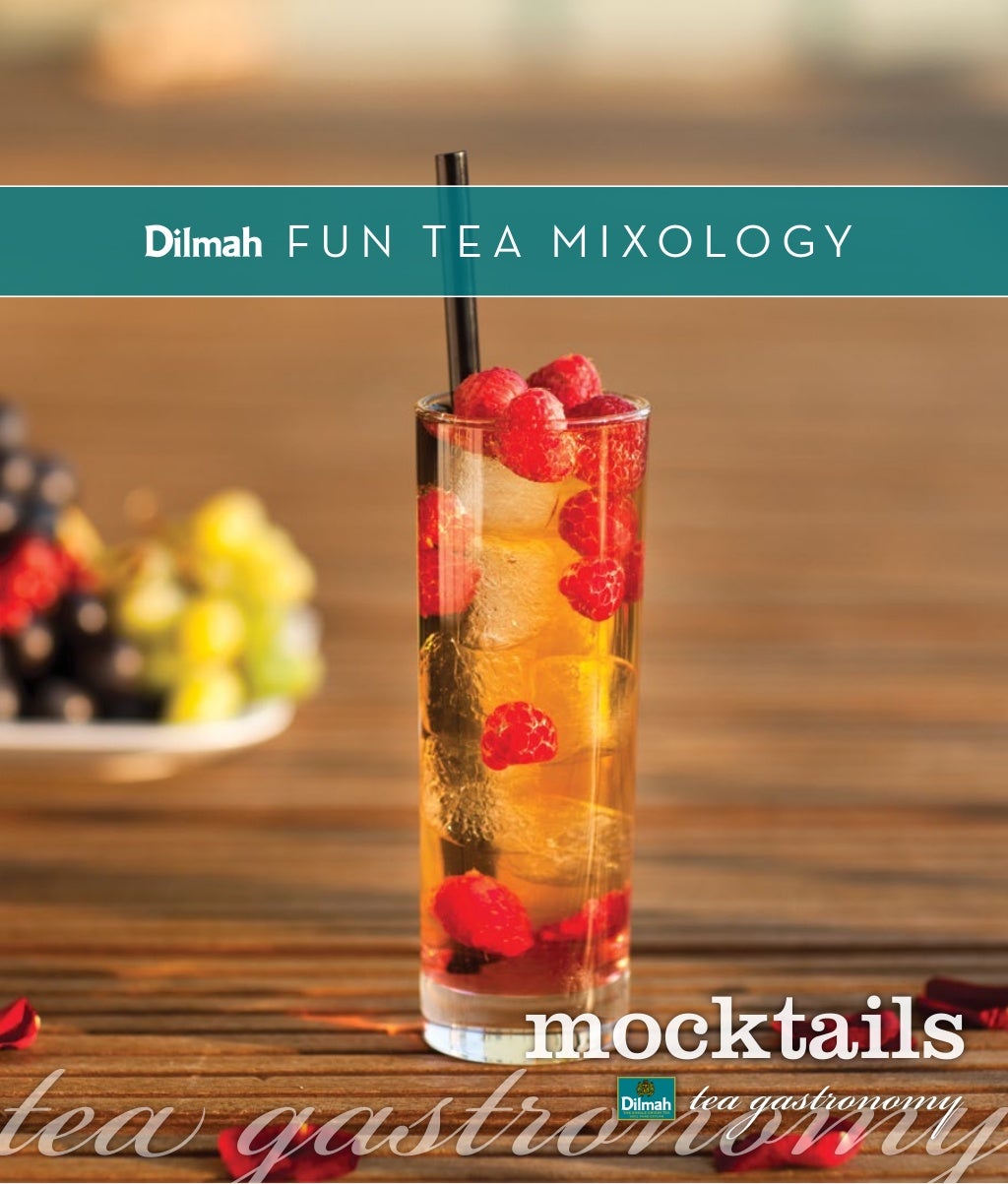 Dilmah Fun Tea Mixology Recipe Book Mocktails 76450 00