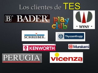 Los clientes de TES
 