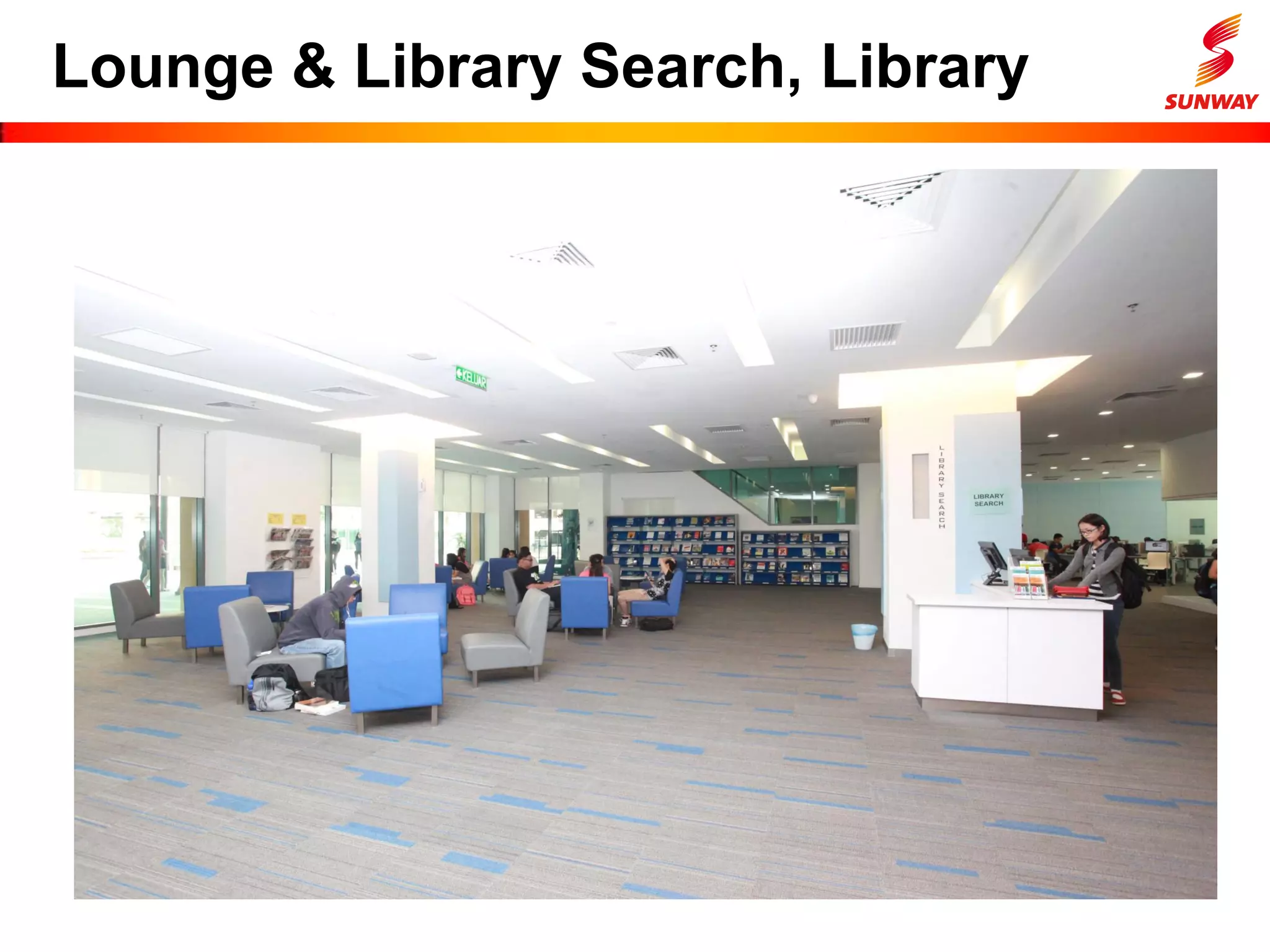 Lounge & Library Search, Library
 