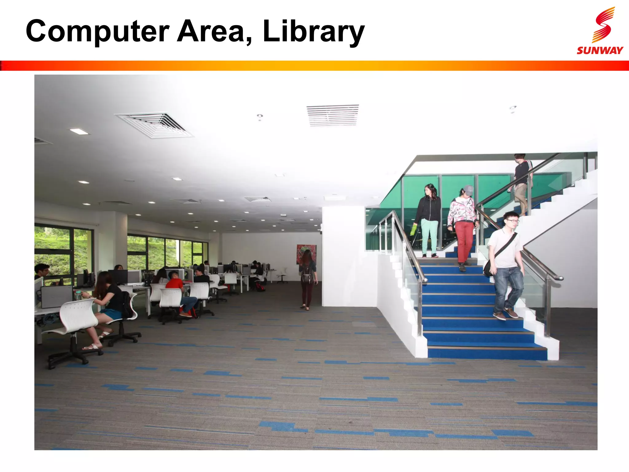 Computer Area, Library
 
