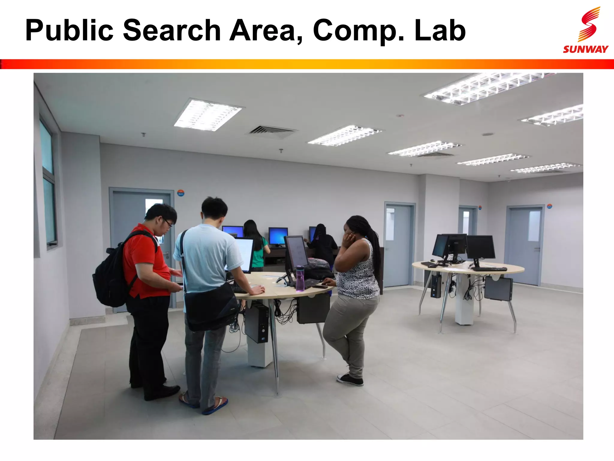 Public Search Area, Comp. Lab
 