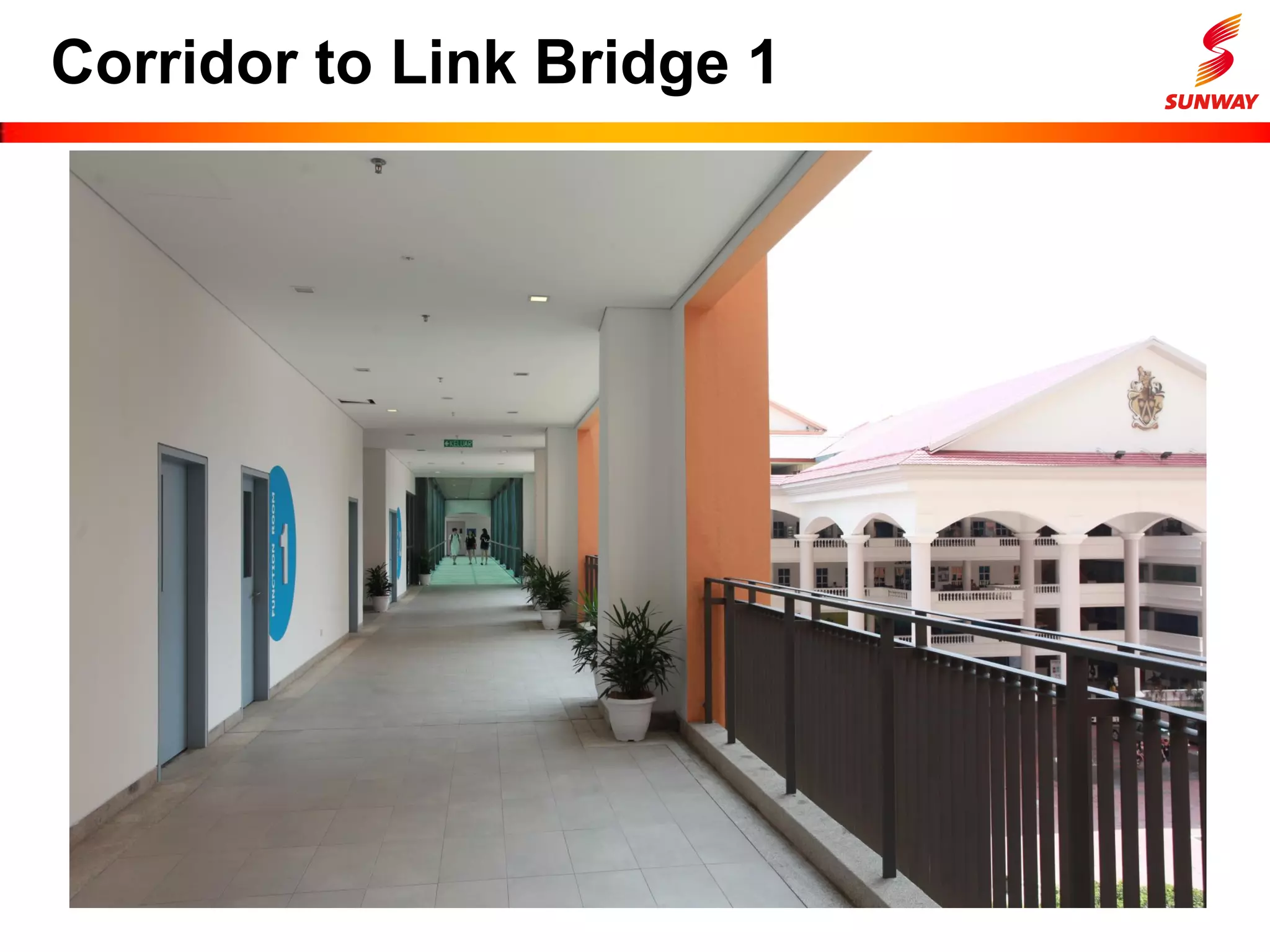 Corridor to Link Bridge 1
 