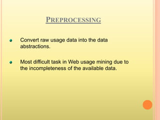 Web Mining Presentation Final | PPTX